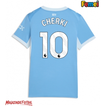 Manchester City Rayan Cherki #10 Tricou Fotbal Replică 2026-27 Femei Acasa